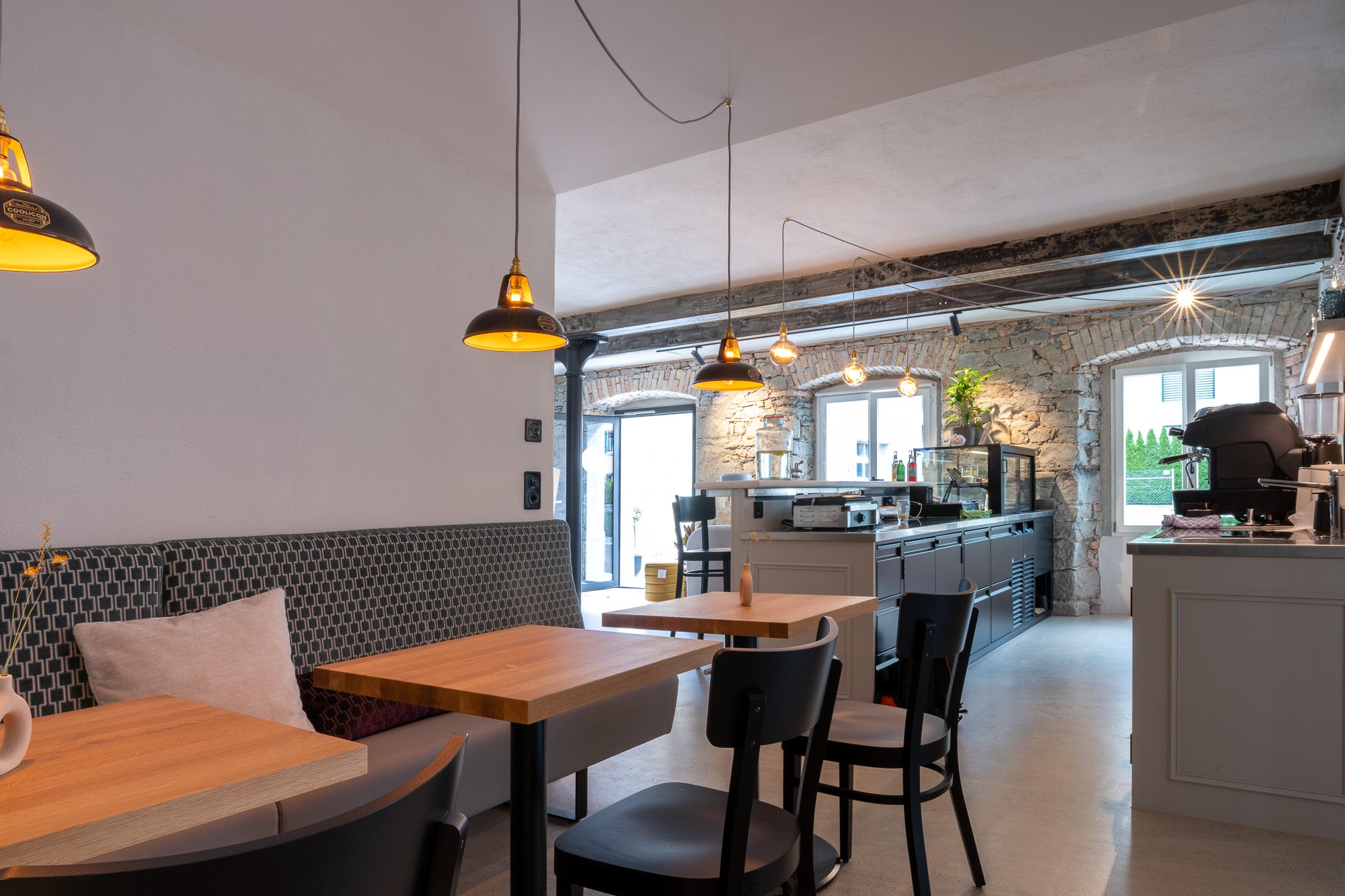 Beleuchtung im Caffe il Salotto
