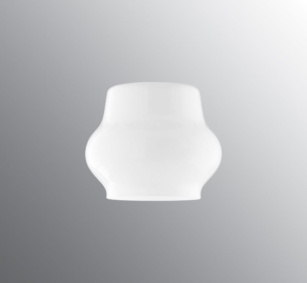 Ersatzglas Emma glänzend opal ohne Gewinde | Ifö Electric
