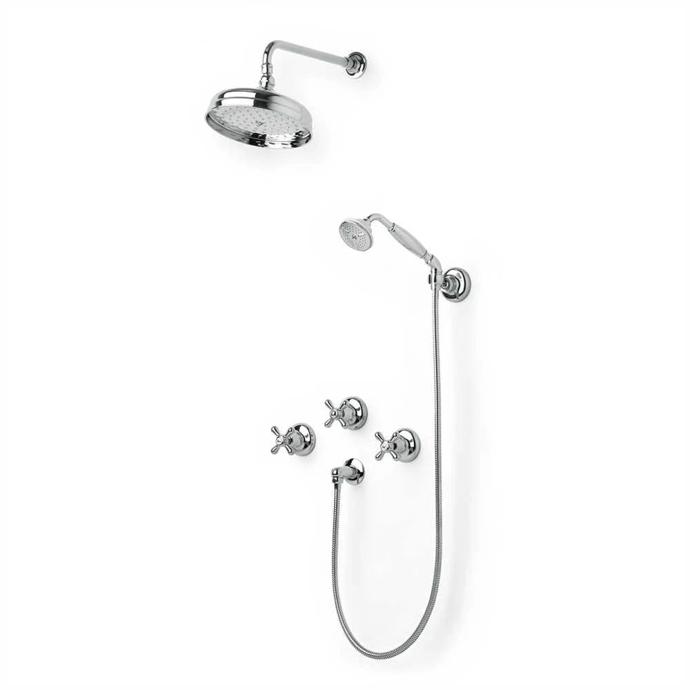 Wandanschlussbogen Messing verchromt | THPG