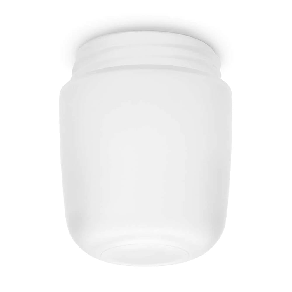 Screw-on glass LISILUX M etched matt