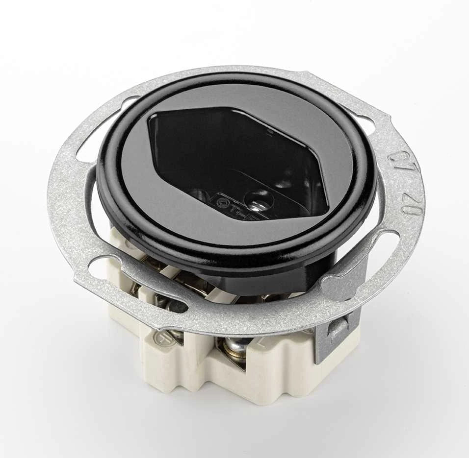 Socket T13 flush-mounted Bakelite