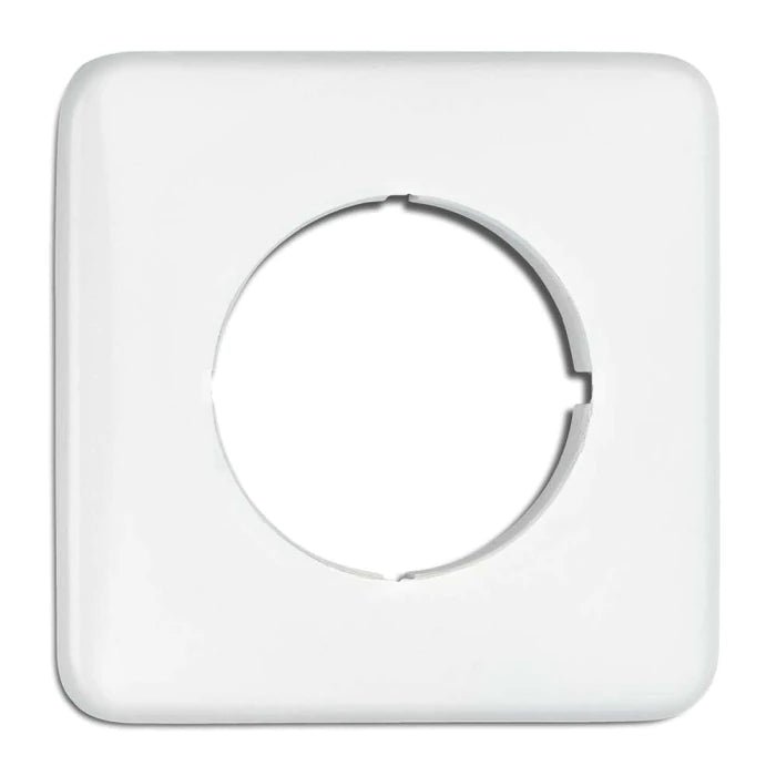Einzelabdeckung eckig für Anschlussdosen / Dimmer Duroplast