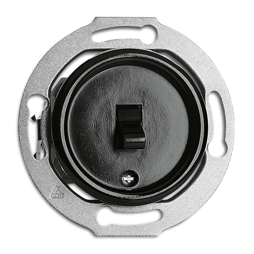 Toggle switch change flush-mounted Bakelite