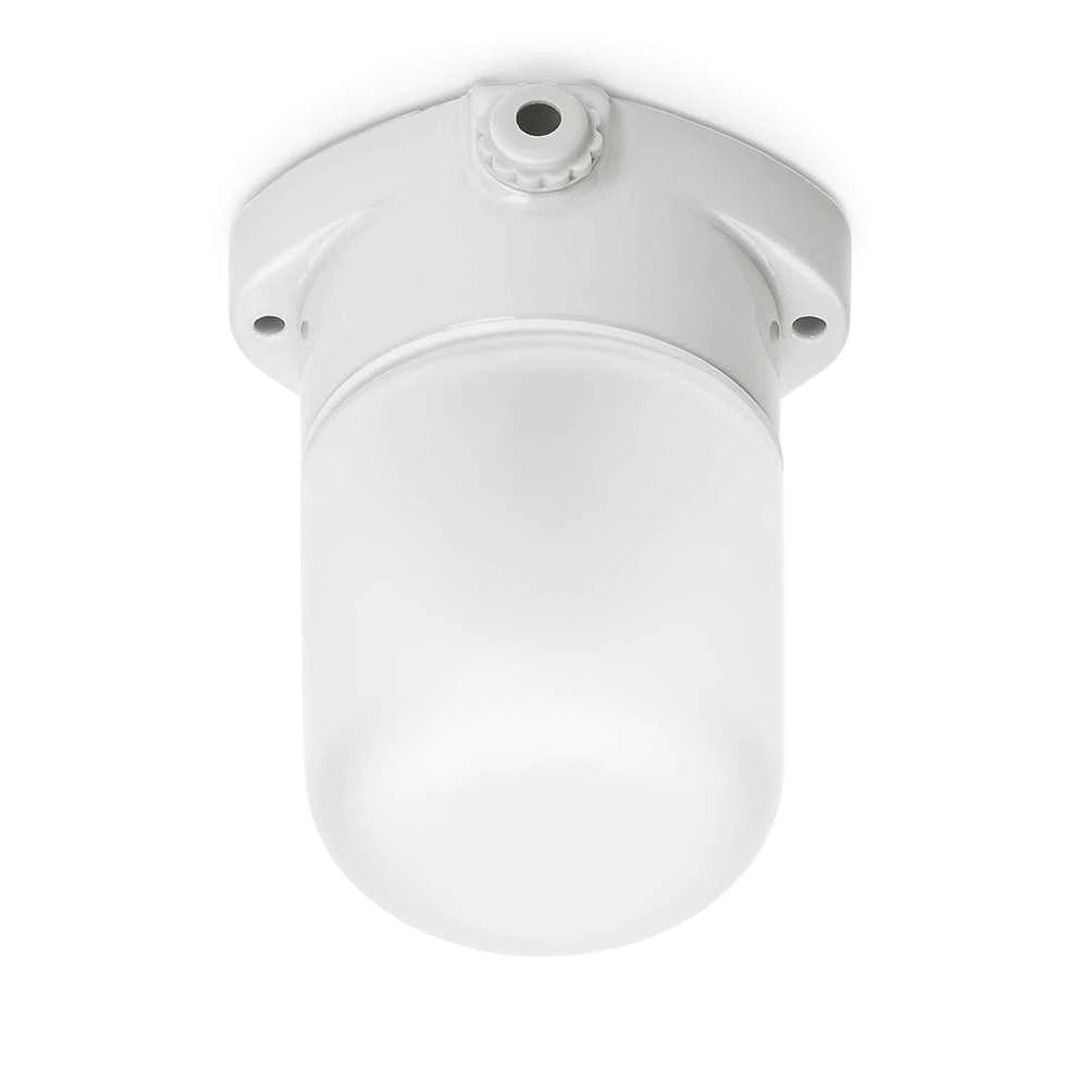 Plafonnier en porcelaine Lindner Lisilux S gravé mat