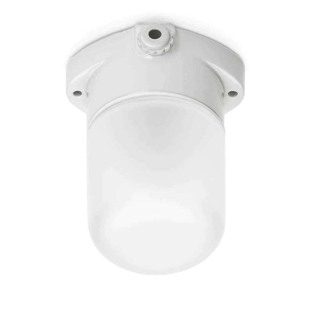 Plafonnier en porcelaine Lindner Lisilux S Sauna gravé mat