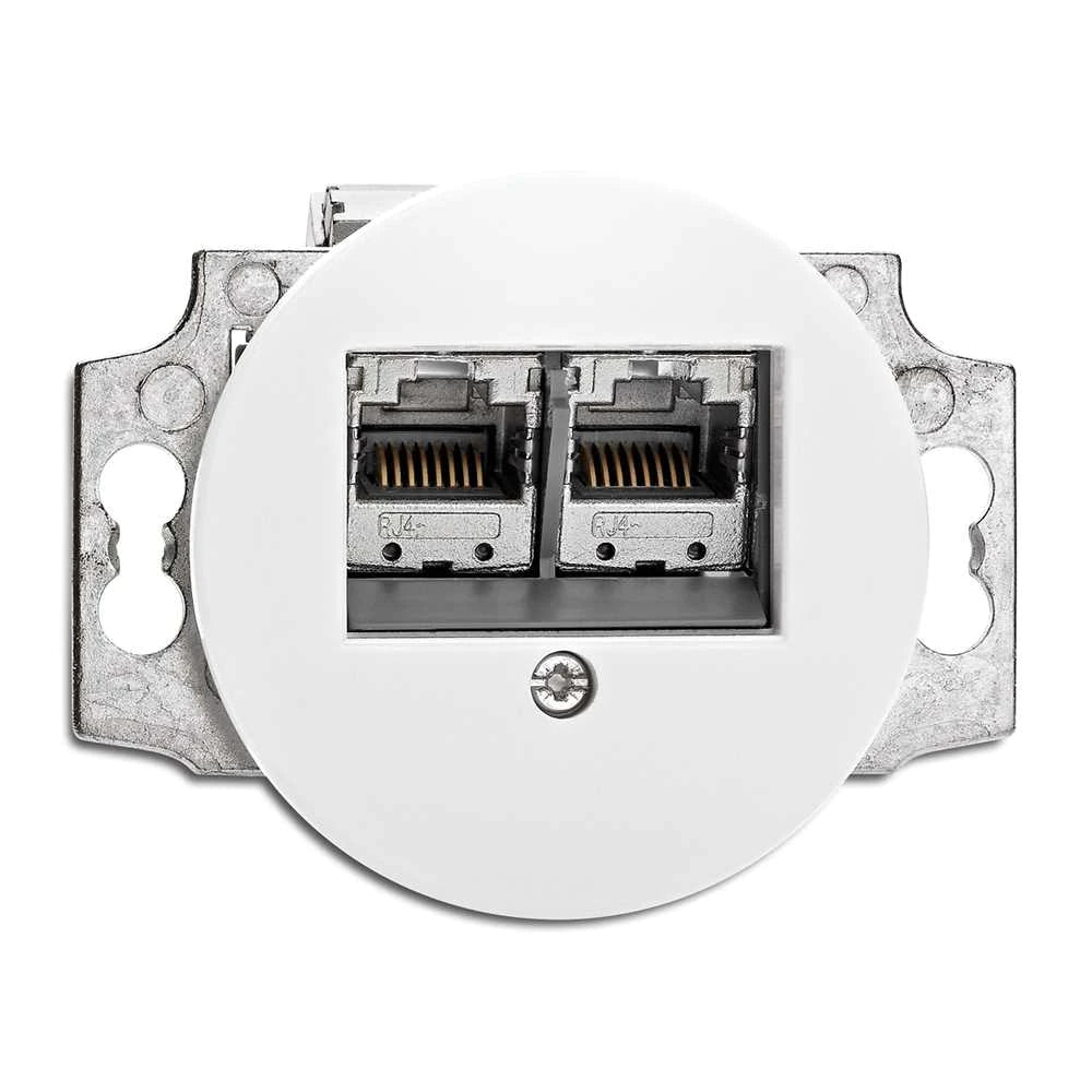 Prise de données RJ45 en porcelaine