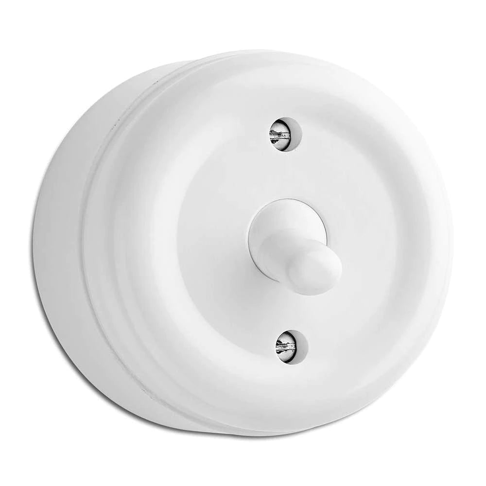Toggle switch cross surface-mounted duroplast