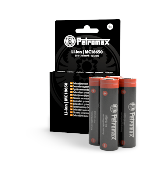 Akku 18650 4x Pack - 13.800 mAh