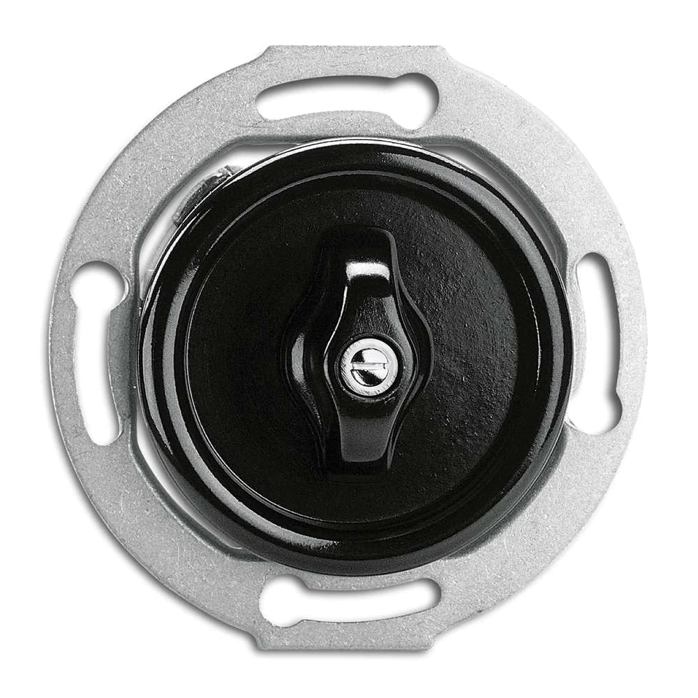 Rotary switch change flush-mounted Bakelite