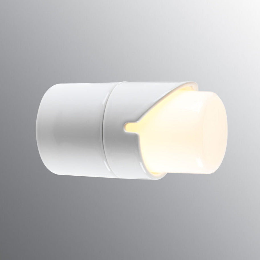 Light On with Shade Wand-/Deckenleuchte E27 IP44, weiss | Ifö Electric