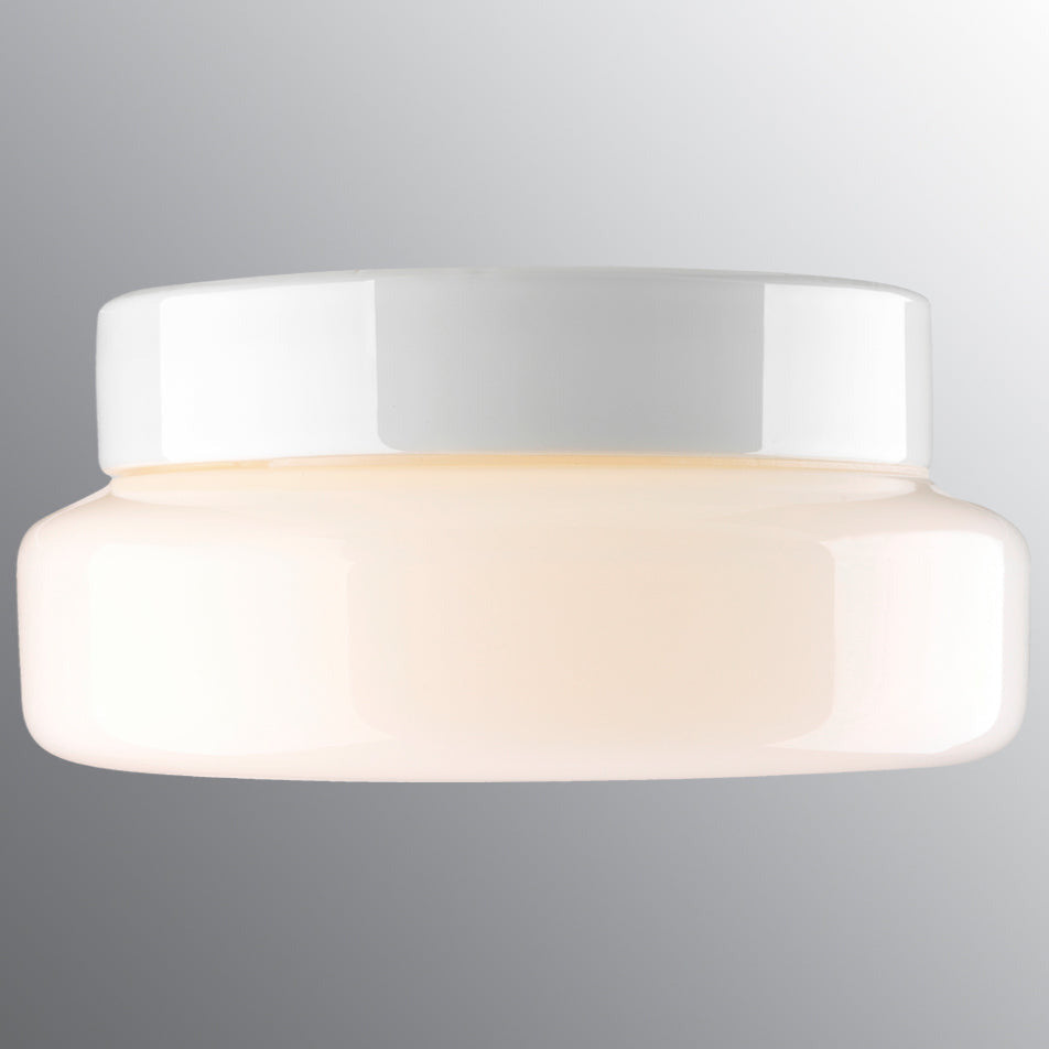 Classic 240 Wand- und Deckenleuchte E27 IP44 Ø185.5mm weiss | Ifö Electric