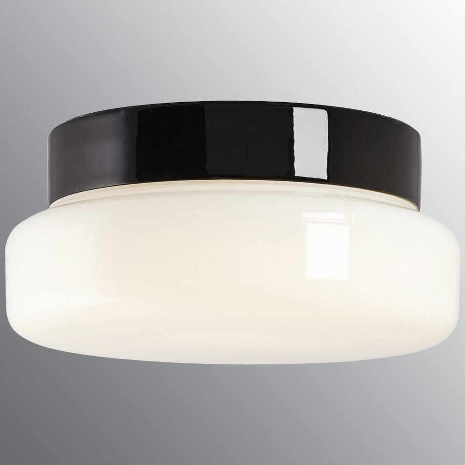 Classic 240 Led Wand- und Deckenleuchte IP44 Ø185.5mm schwarz | Ifö Electric