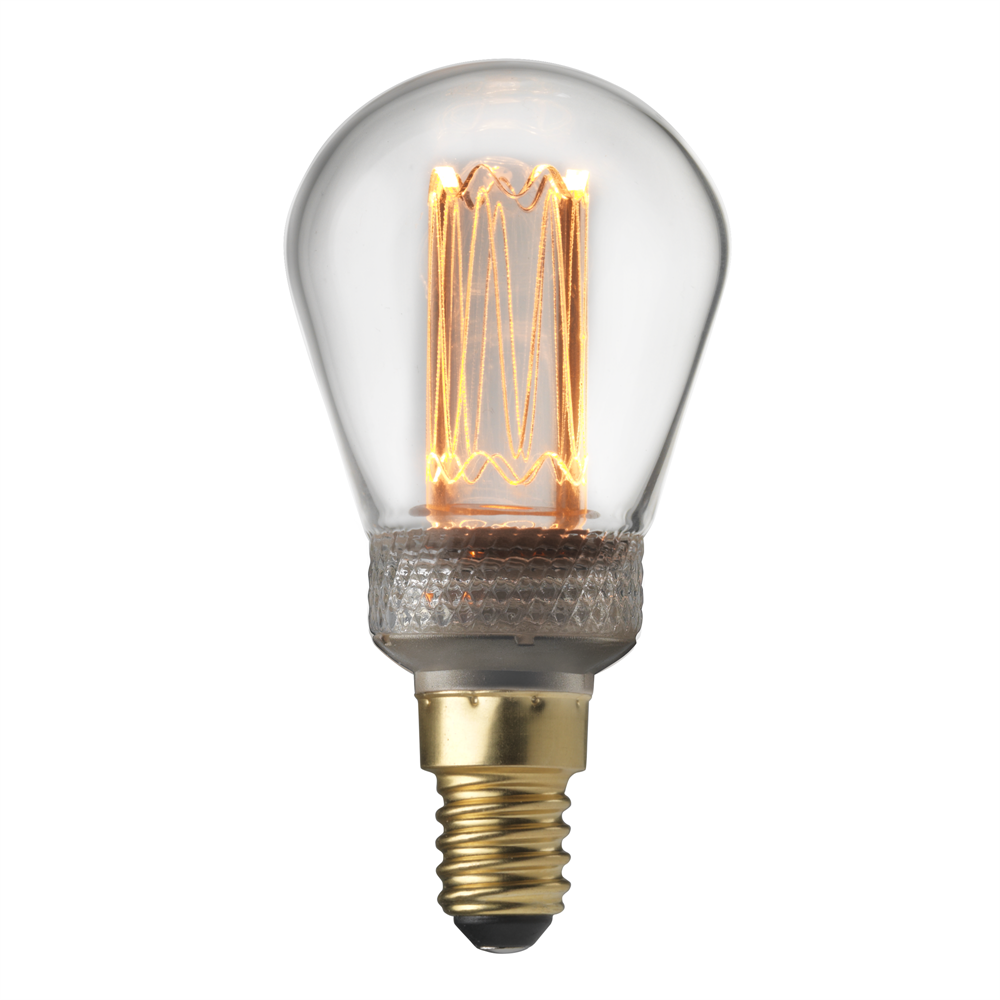 Led retro Glühbirne | Squirrelcage Teardrop | e14