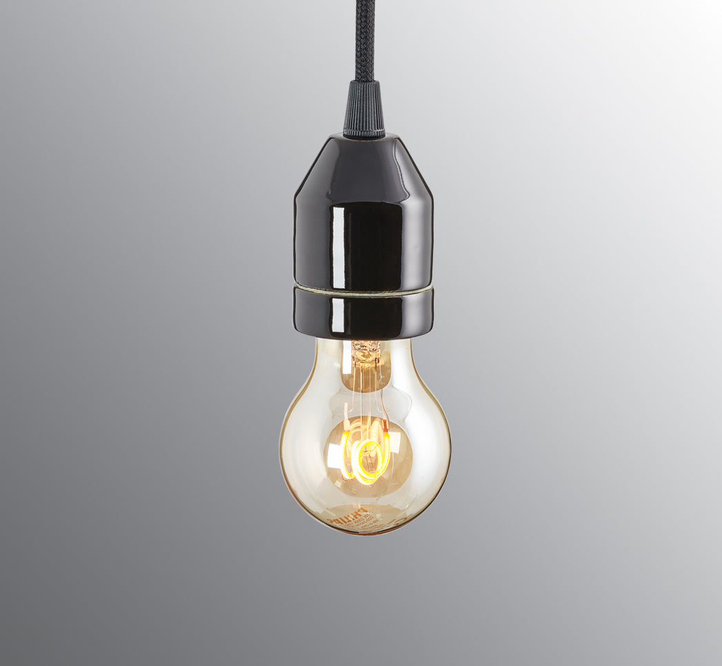 Klack Pendellampe Porzellan (mit DCL-Stecker)