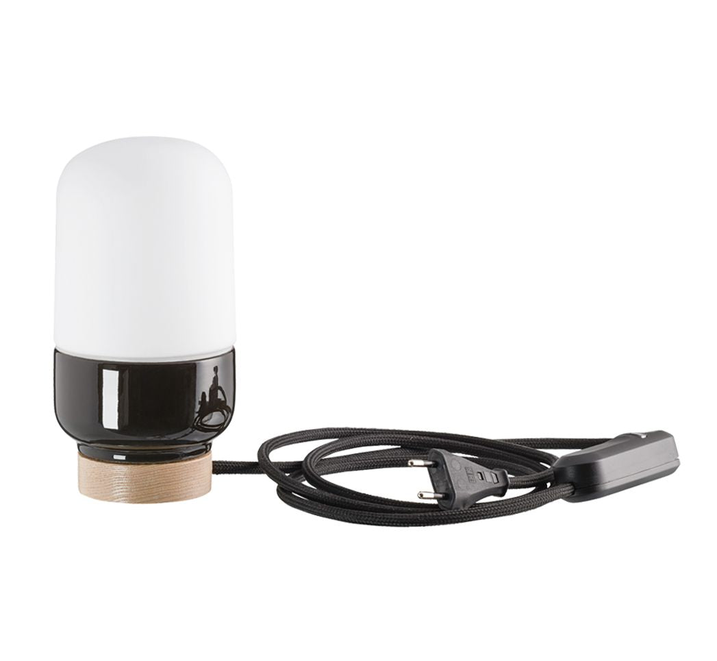 Table lamp porcelain Ohm Table 100/190 matt opal IP20 | Ifö Electric