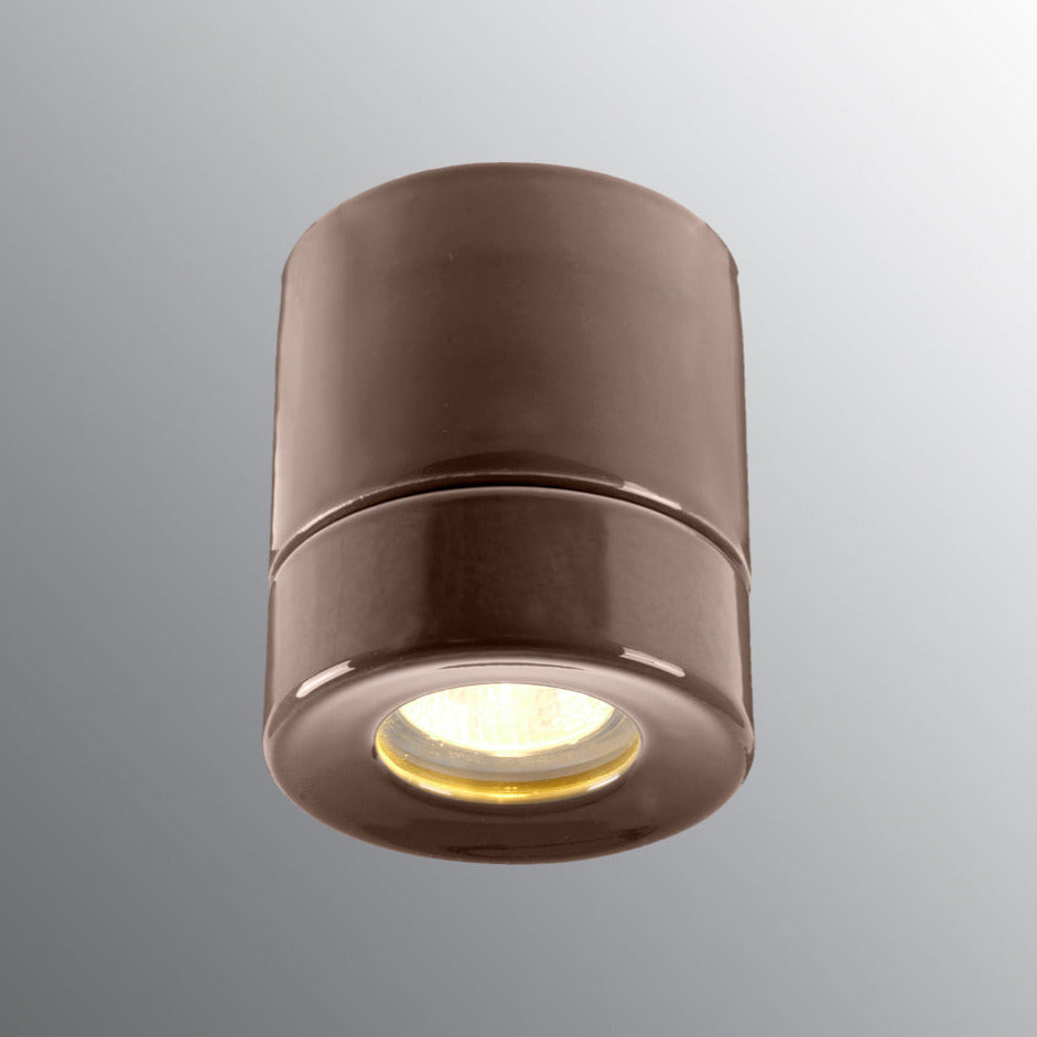 Deckenlampe Light On Downlight Sauna IP44, GU10, braun | Ifö Electric