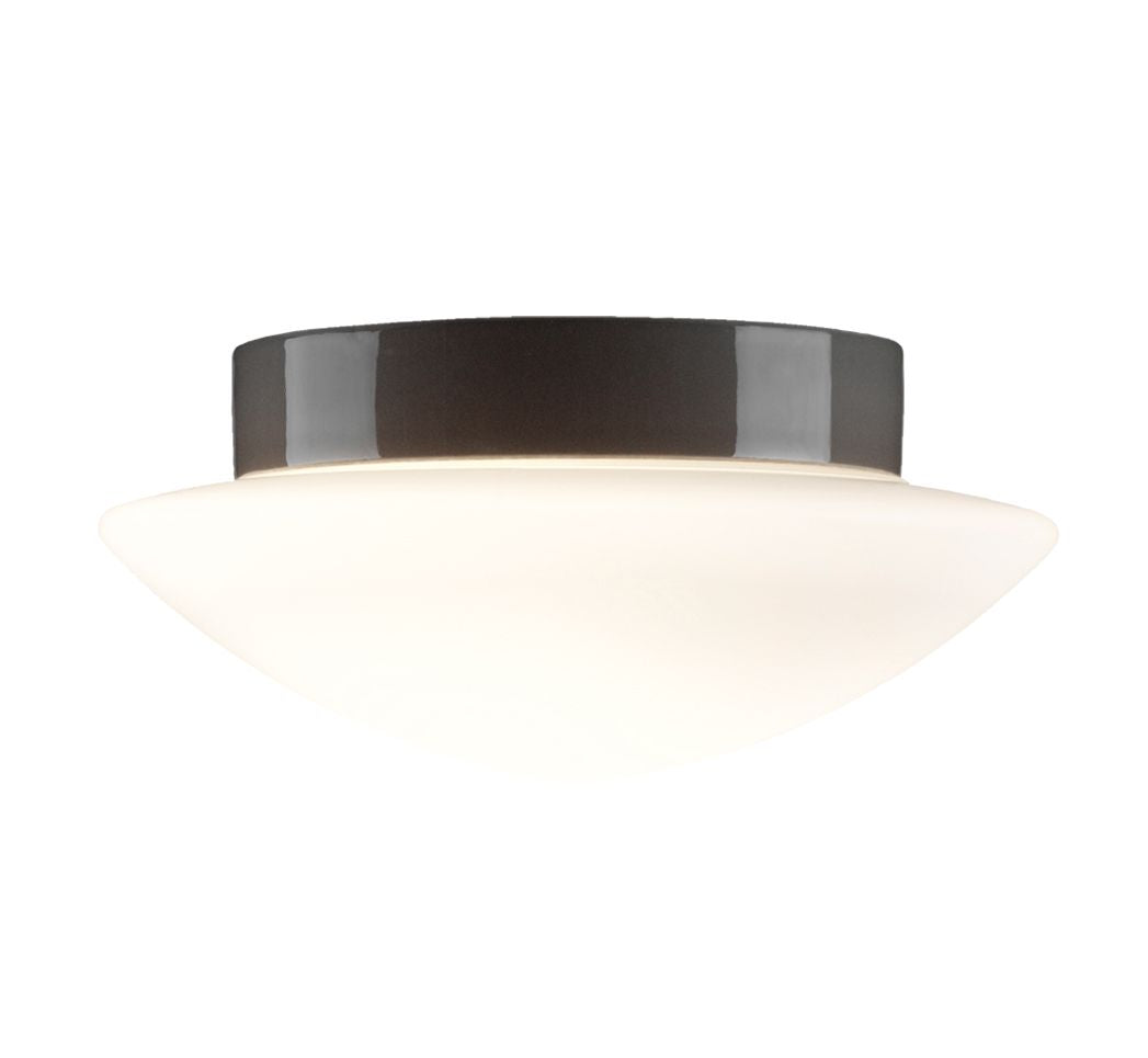 Contrast Solhem 290 Wand-/Deckenleuchte IP44 E27 grau | Ifö Electric