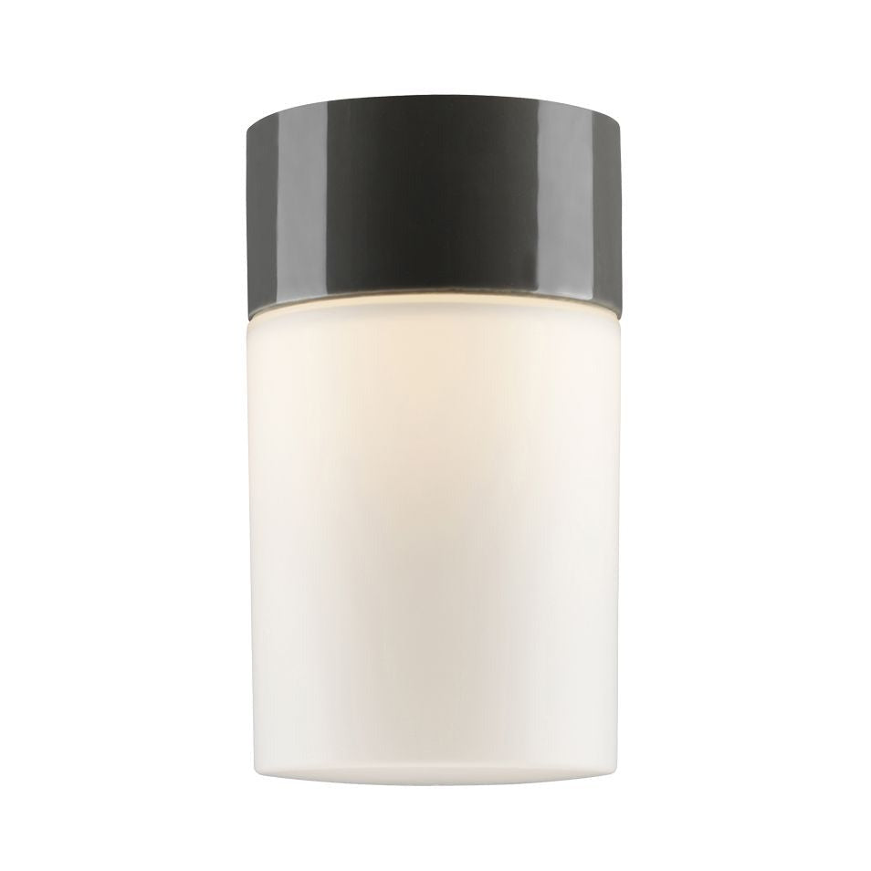Opus 100/175 Led Porzellan Wand-/Deckenleuchte 3000K grau matt opal | Ifö Electric