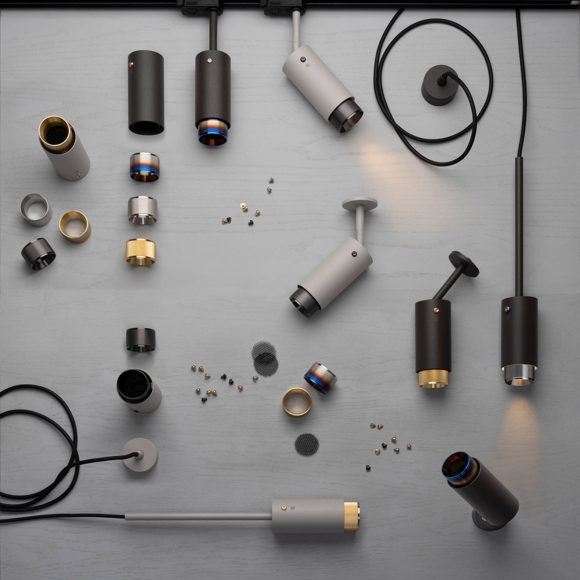 Exhaust Pendant Stone Linear