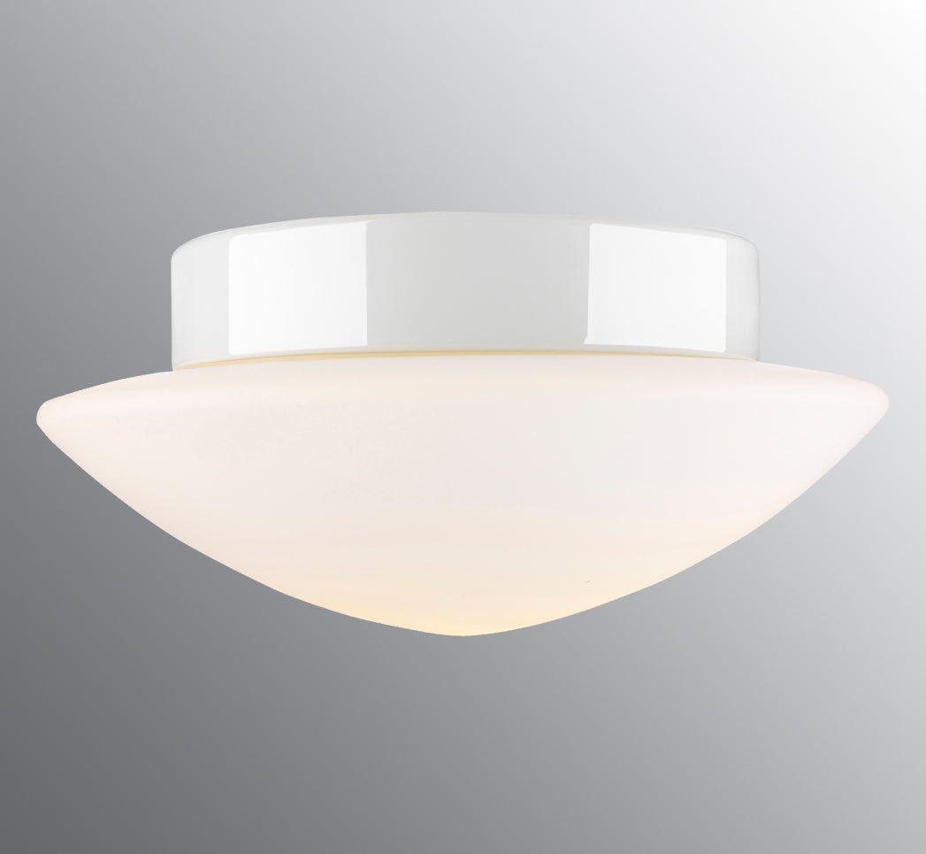 Contrast Solhem 290 Wand-/Deckenleuchte IP44 E27 weiss | Ifö Electric