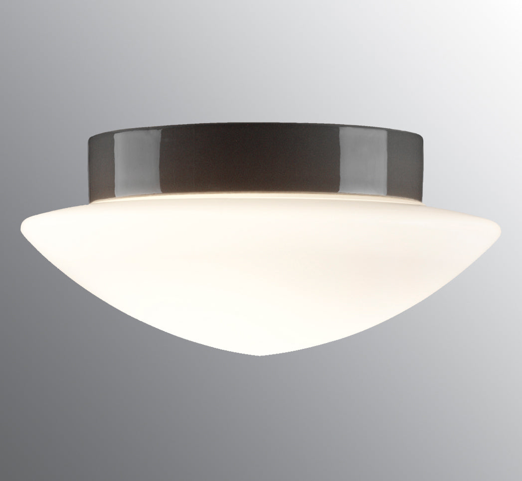 Contrast Solhem 290 Wand-/Deckenleuchte IP44 E27 grau | Ifö Electric