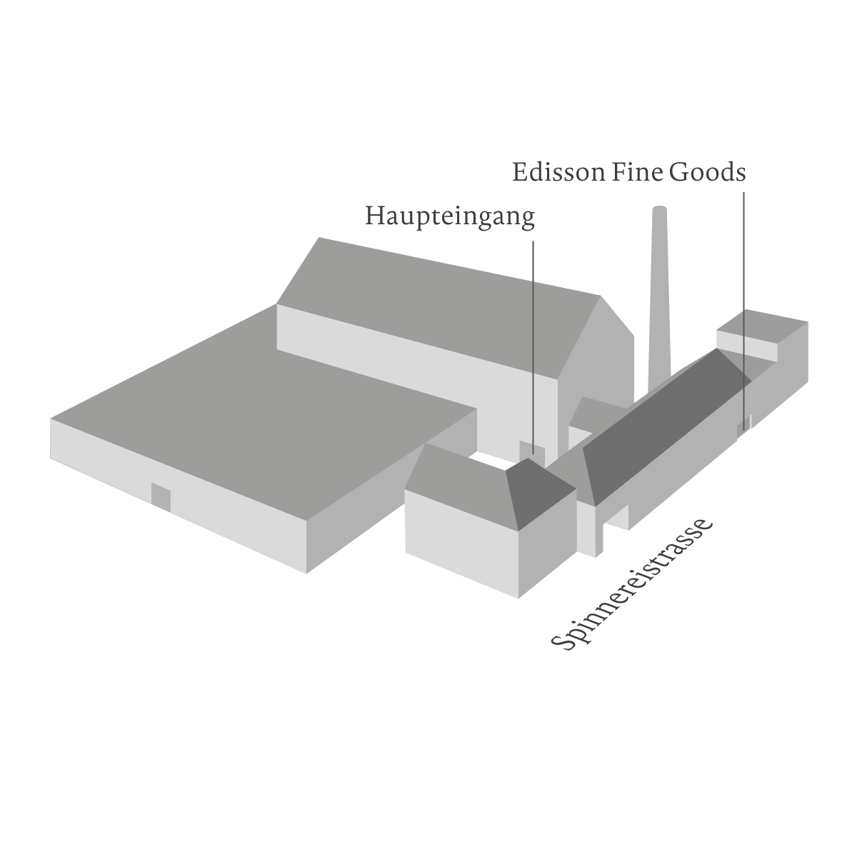 Anfahrt/Anlieferung Edisson Fine Goods Stellwerkost GmbH