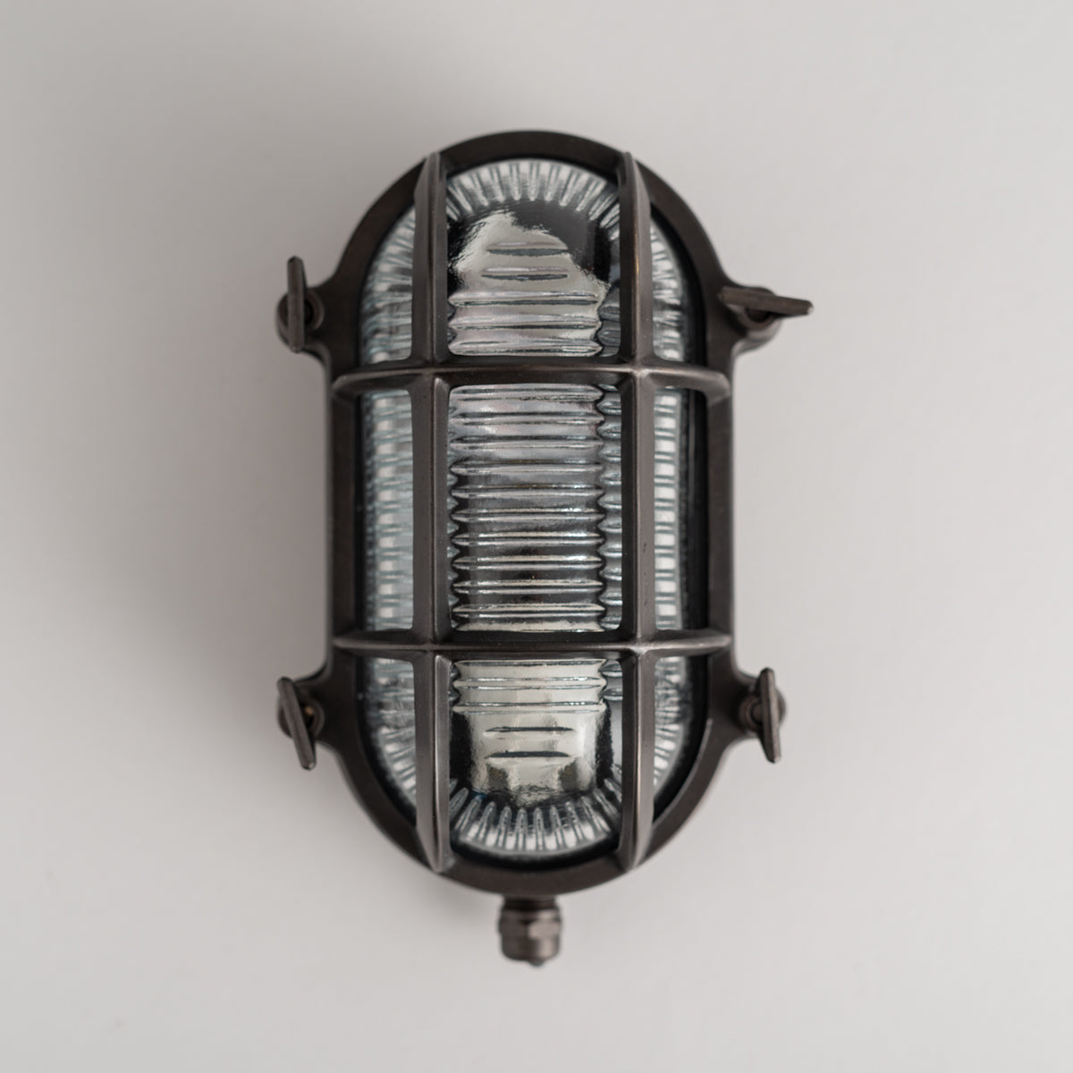 Lampe de sous-sol et d'extérieur Bulkhead laiton moyen E27
