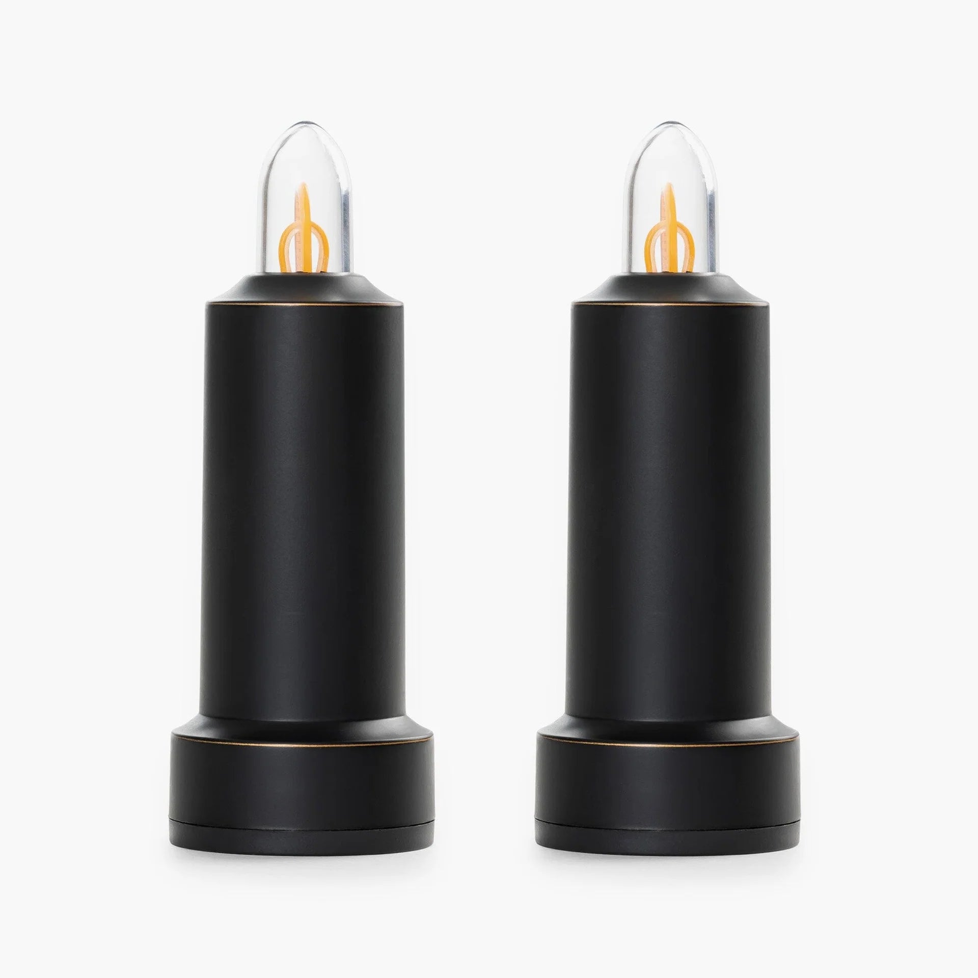 Zwei Flameless Candle LED Akku