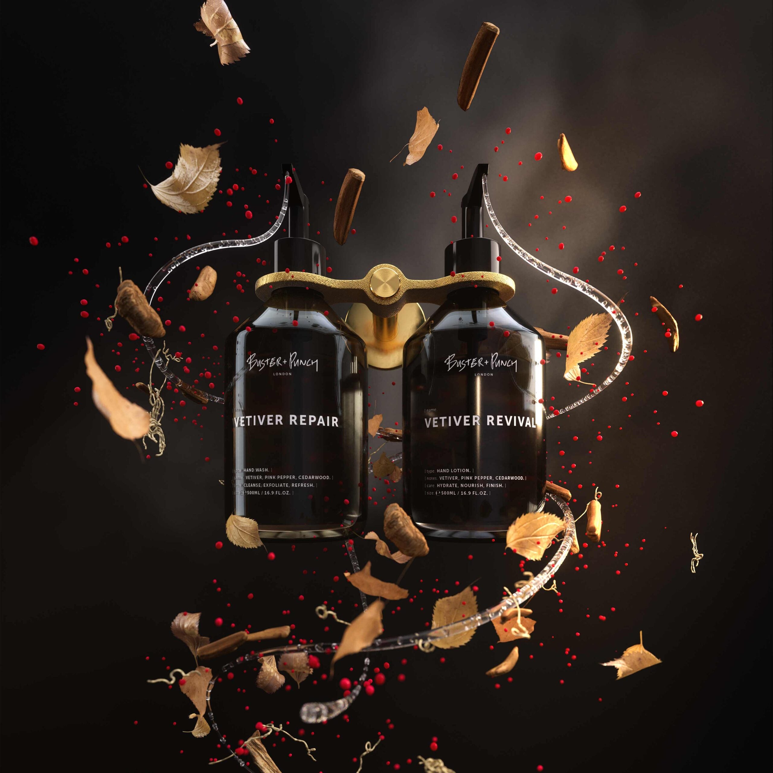 Handwash «vetiver repair» 500ml | Buster & Punch