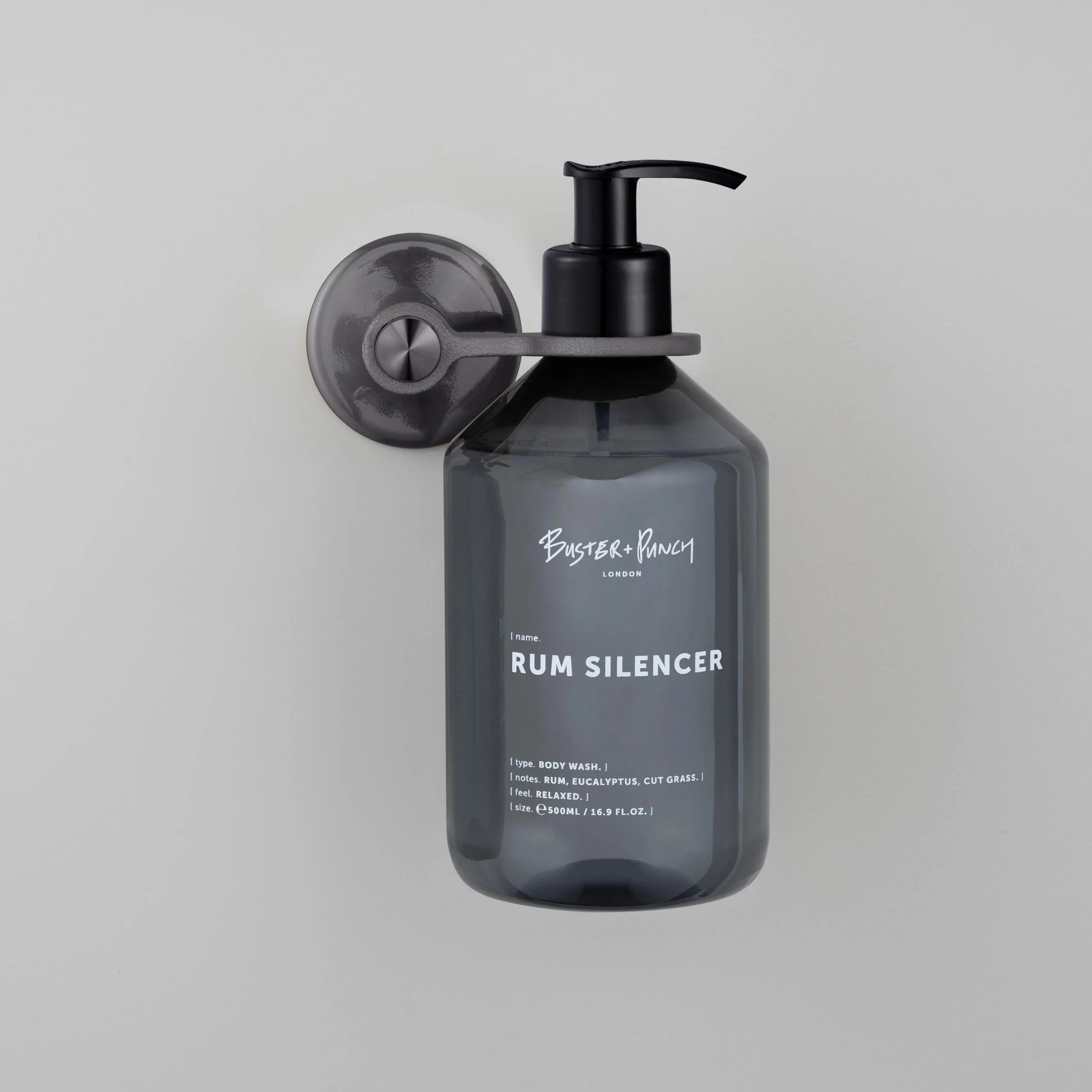 Seifenflaschenhalter «Cast» einfach | Buster & Punch Gunmetal