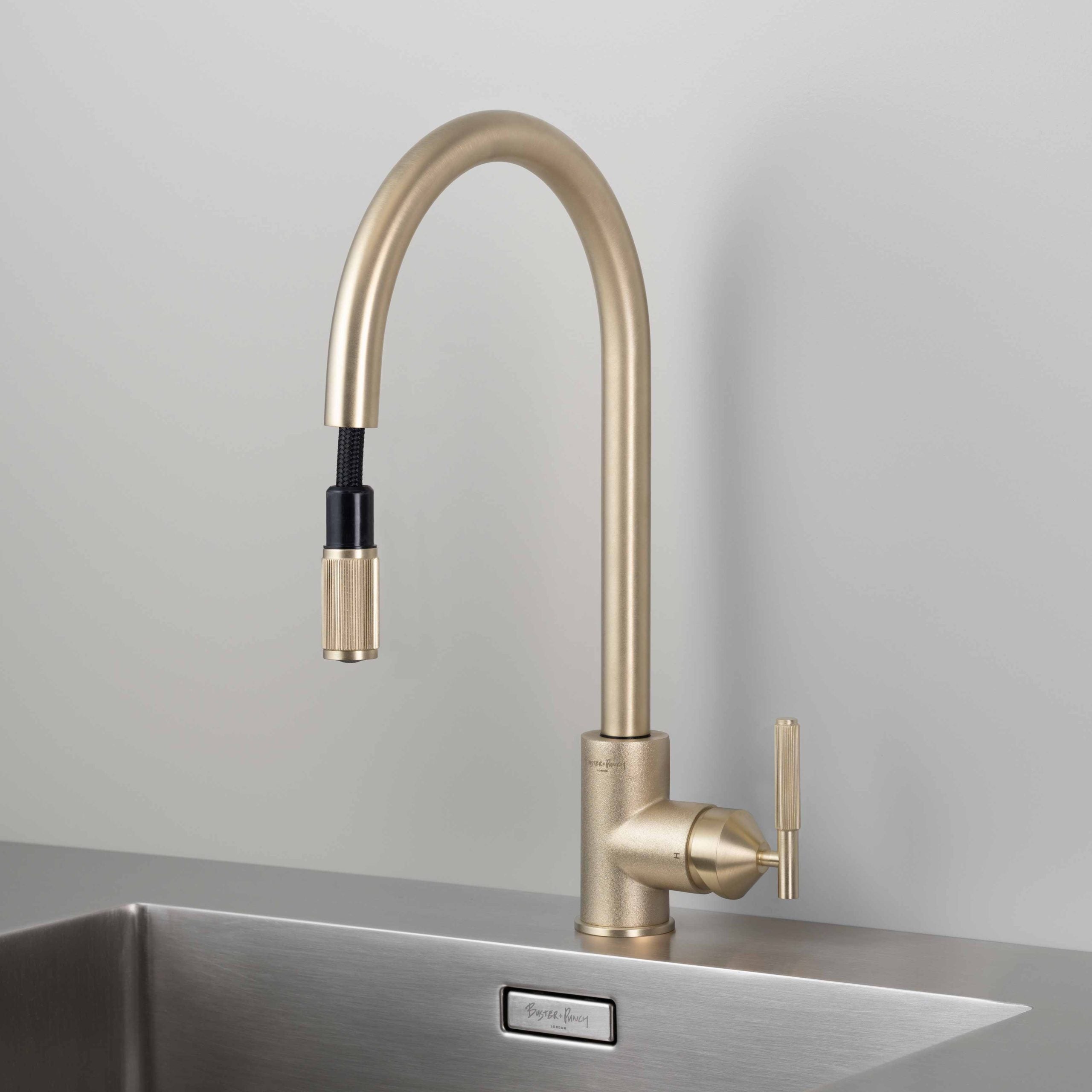 Robinet de cuisine avec bec extractible «Linear»
