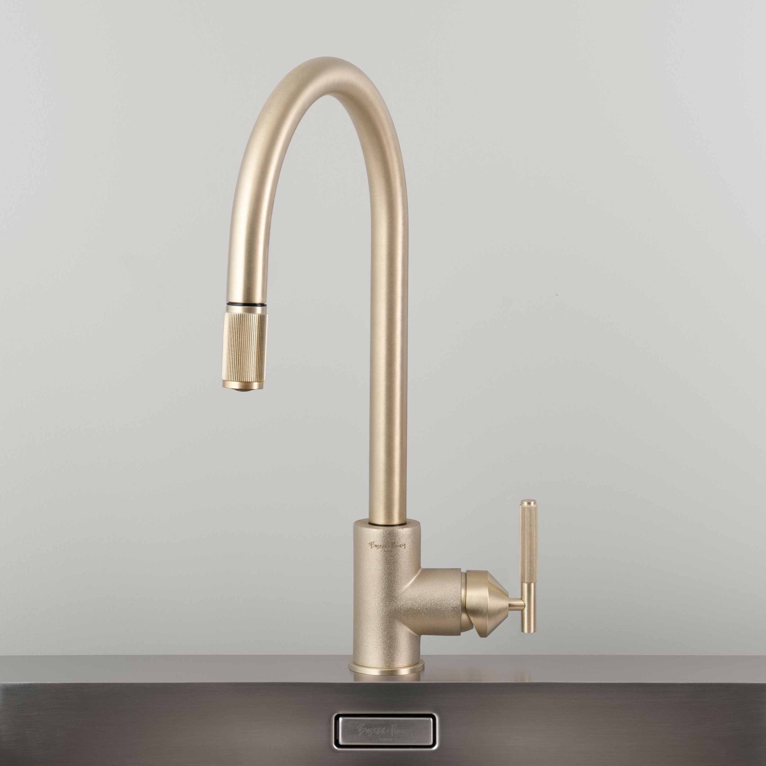 Robinet de cuisine avec bec extractible «Linear»
