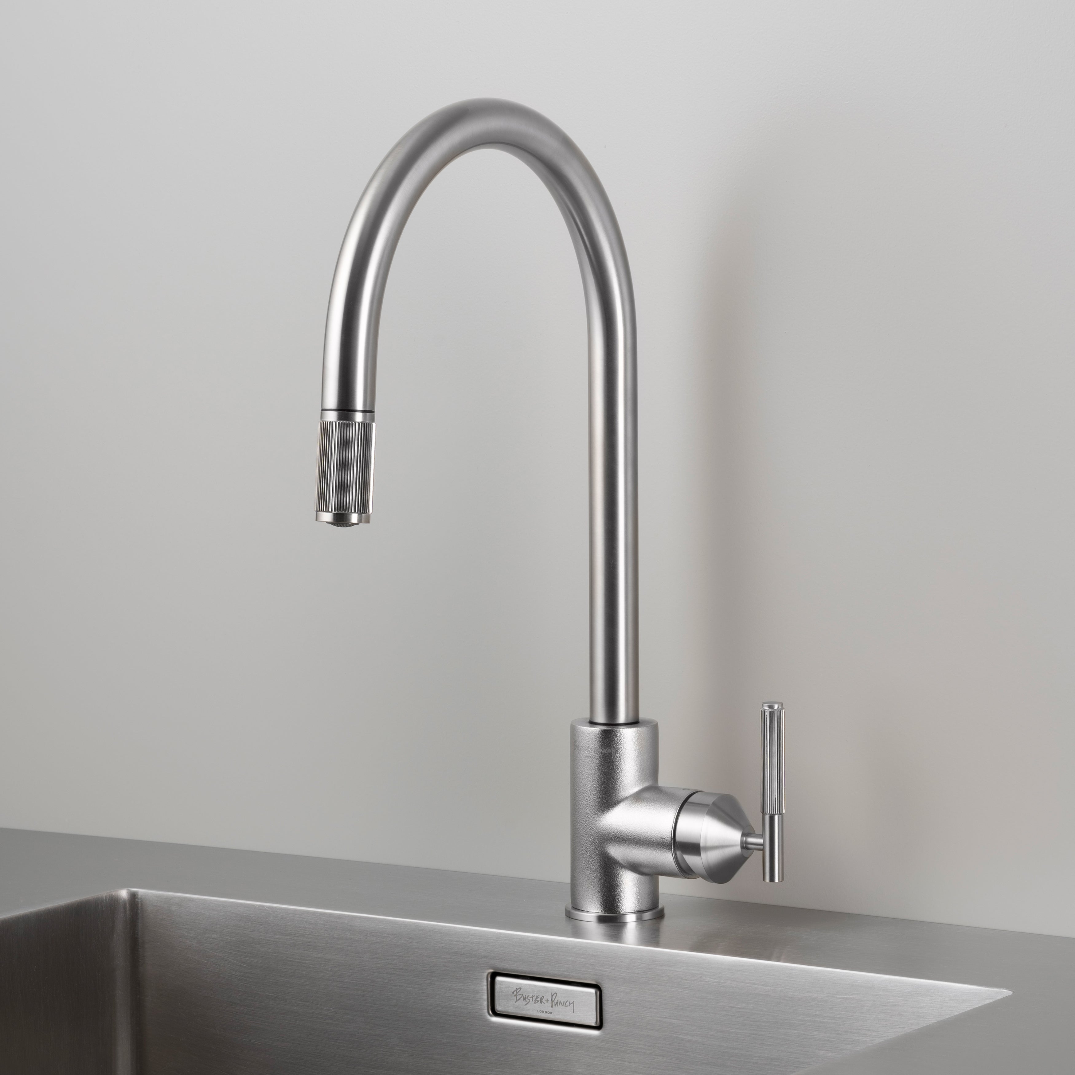 Robinet de cuisine avec bec extractible «Linear»