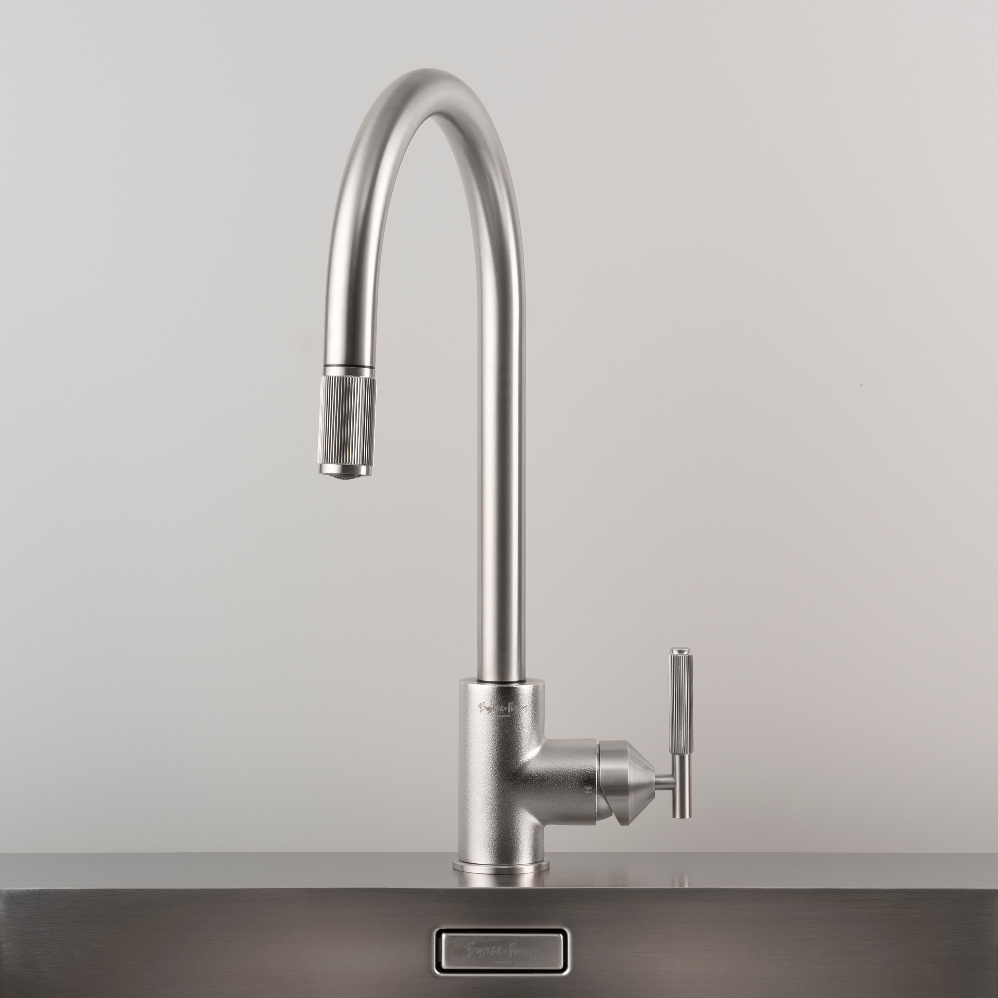 Robinet de cuisine avec bec extractible «Linear»