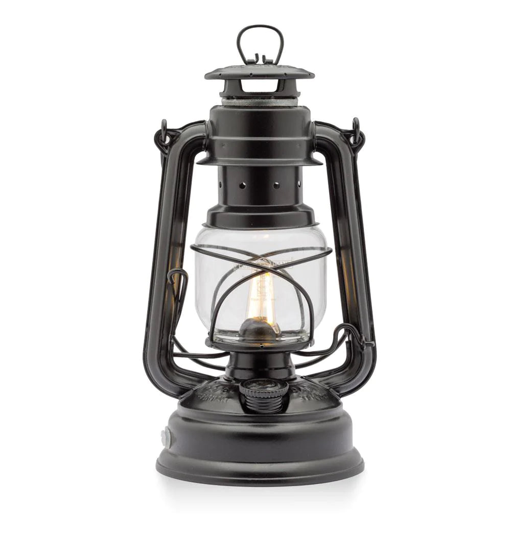 Feuerhand lanterne tempête Baby Special LED noir mat