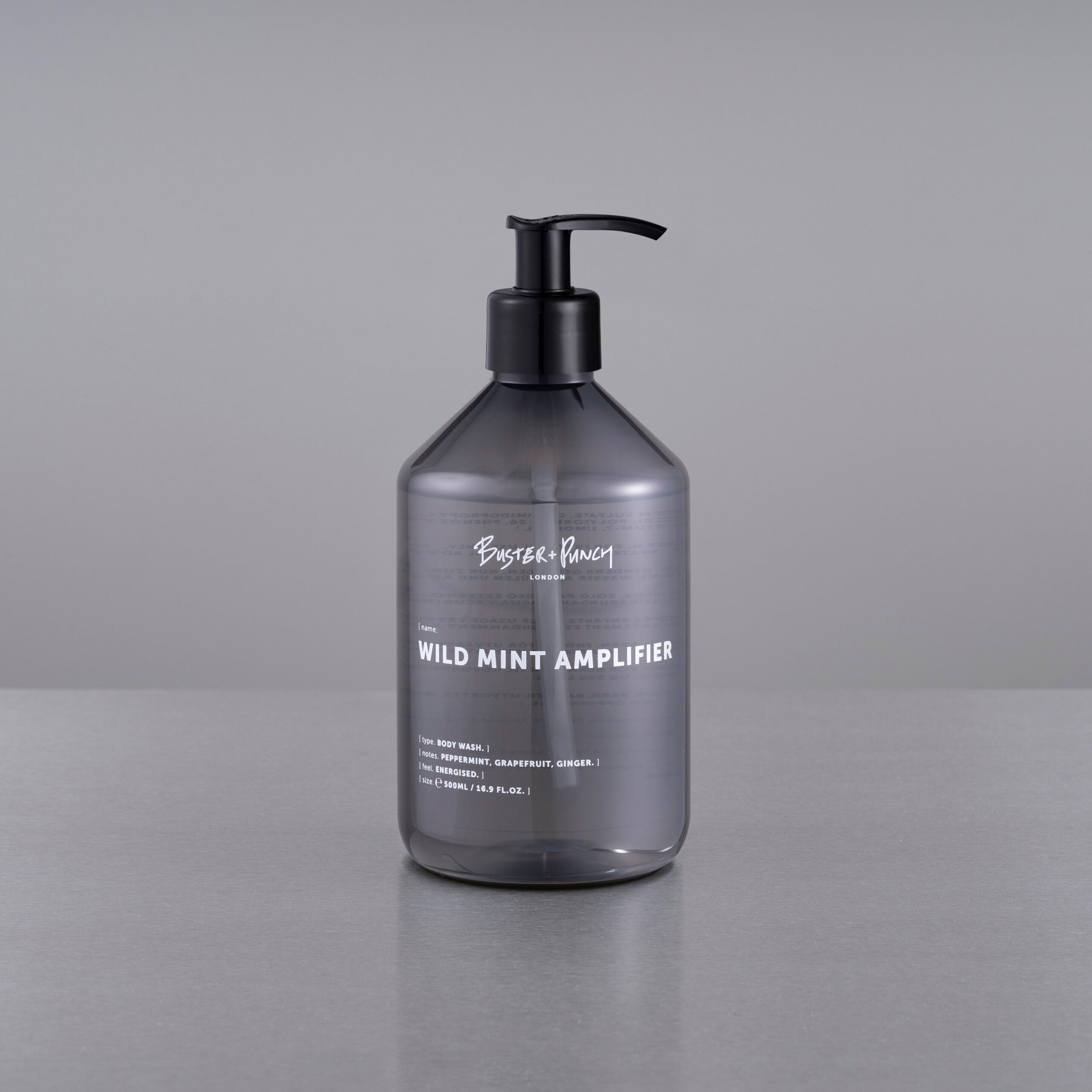 Body Wash «wild mint amplifier» 500ml | Buster & Punch