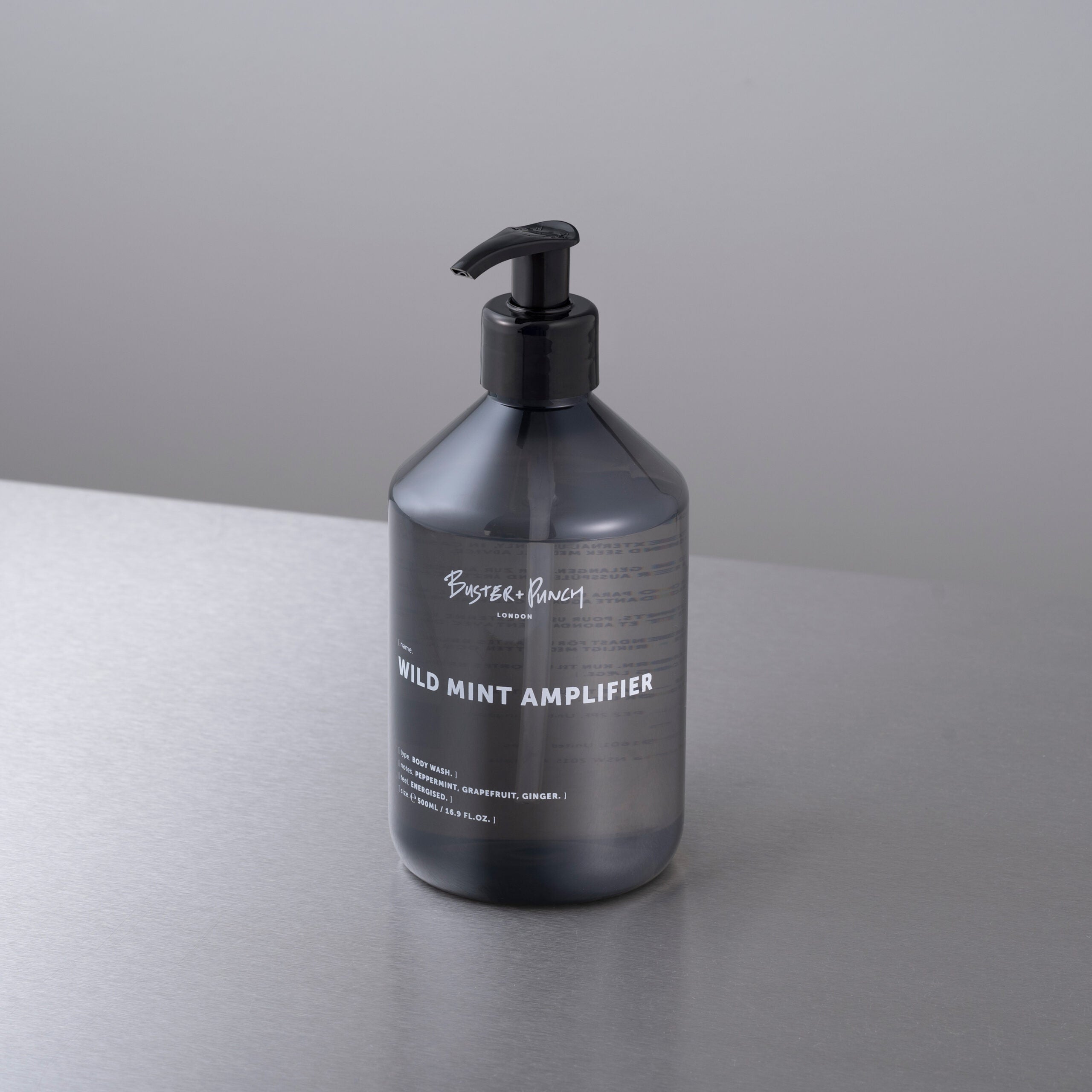 Body Wash «wild mint amplifier» 500ml | Buster & Punch