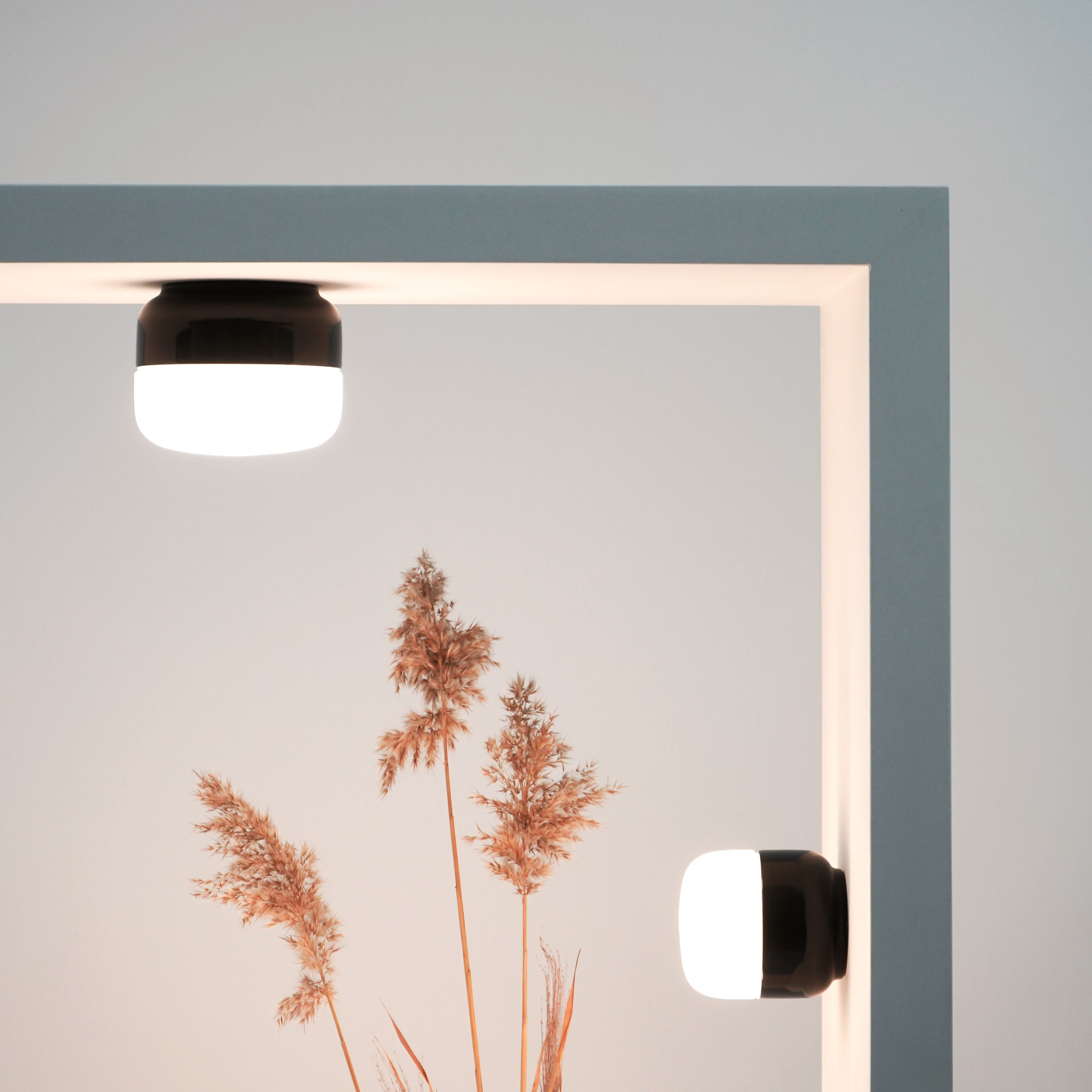 Ohm 140/115 LED 3000K schwarz | Ifö Electric