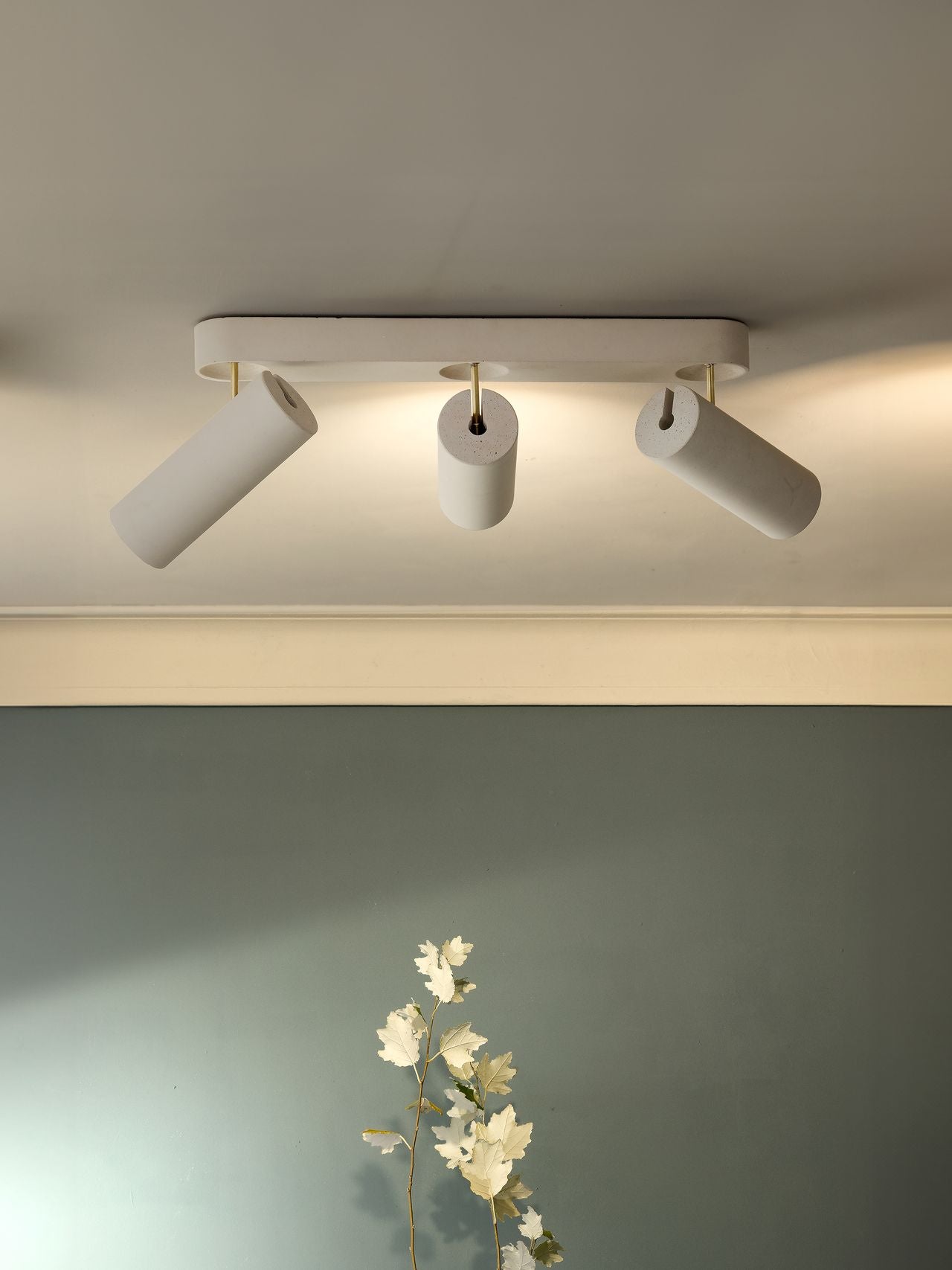 Argia Maxi adjustable multiple Spotlight | 3-fach Wand-oder Deckenspot Beton