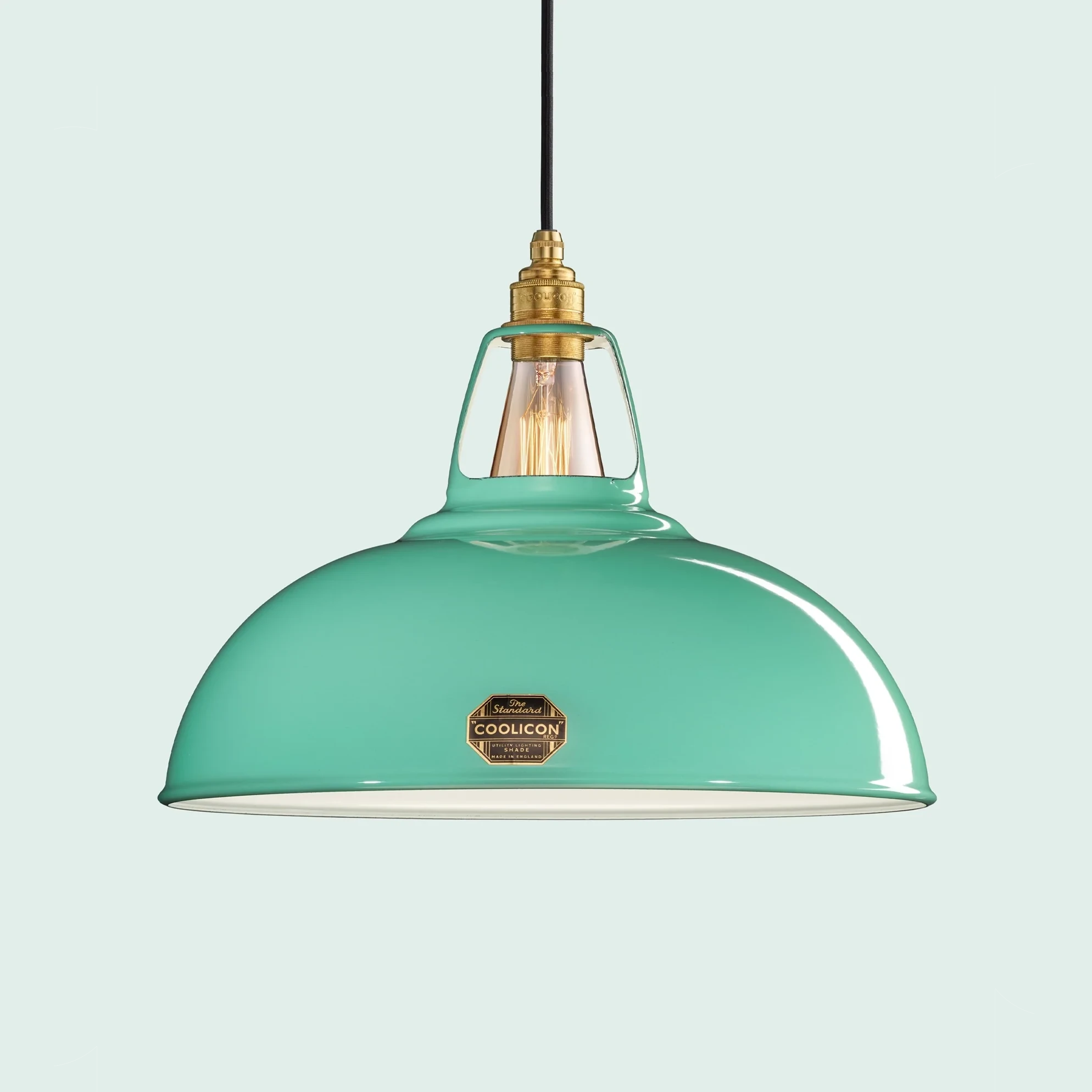 Coolicon Emailleschirm Gross Fresh Teal