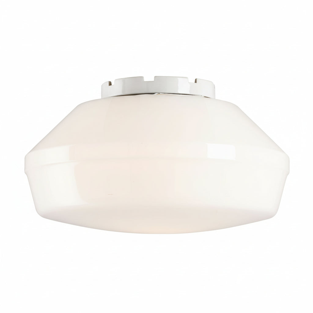 Classic 265 Wand- und Deckenleuchte E27 IP20 Ø99mm weiss | Ifö Electric