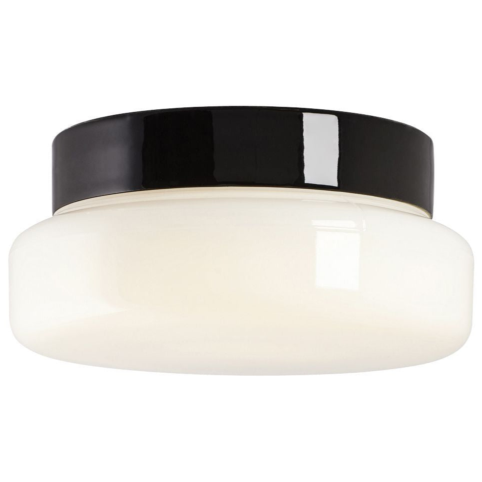 Classic 240 Led Wand- und Deckenleuchte IP44 Ø185.5mm schwarz | Ifö Electric