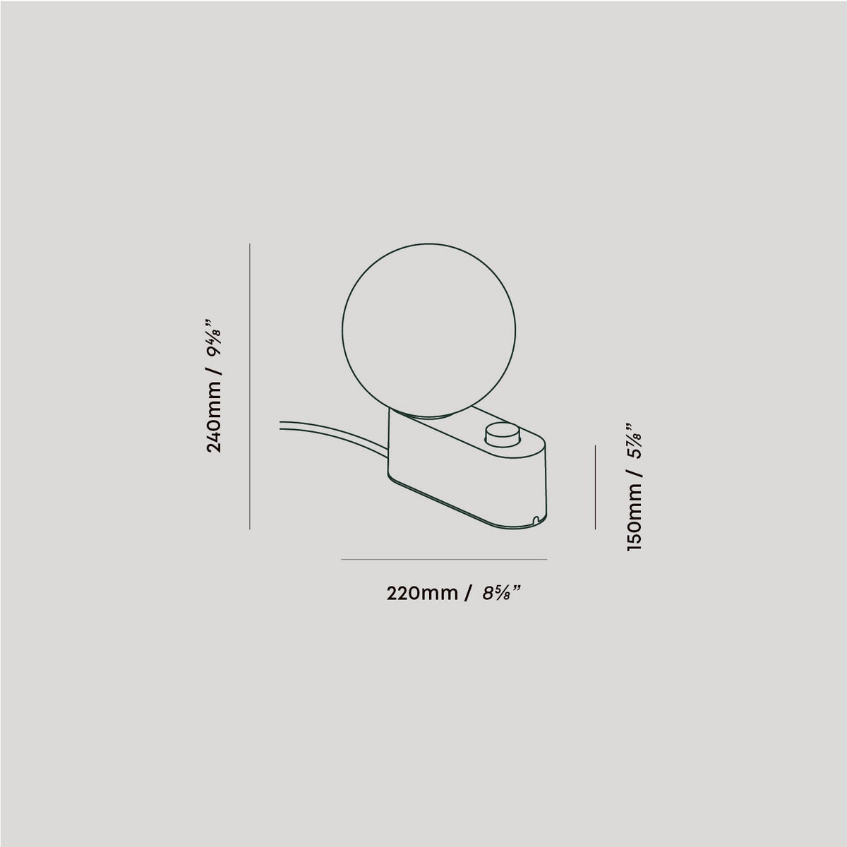 Alumina Multi-Use Lampe | Tala