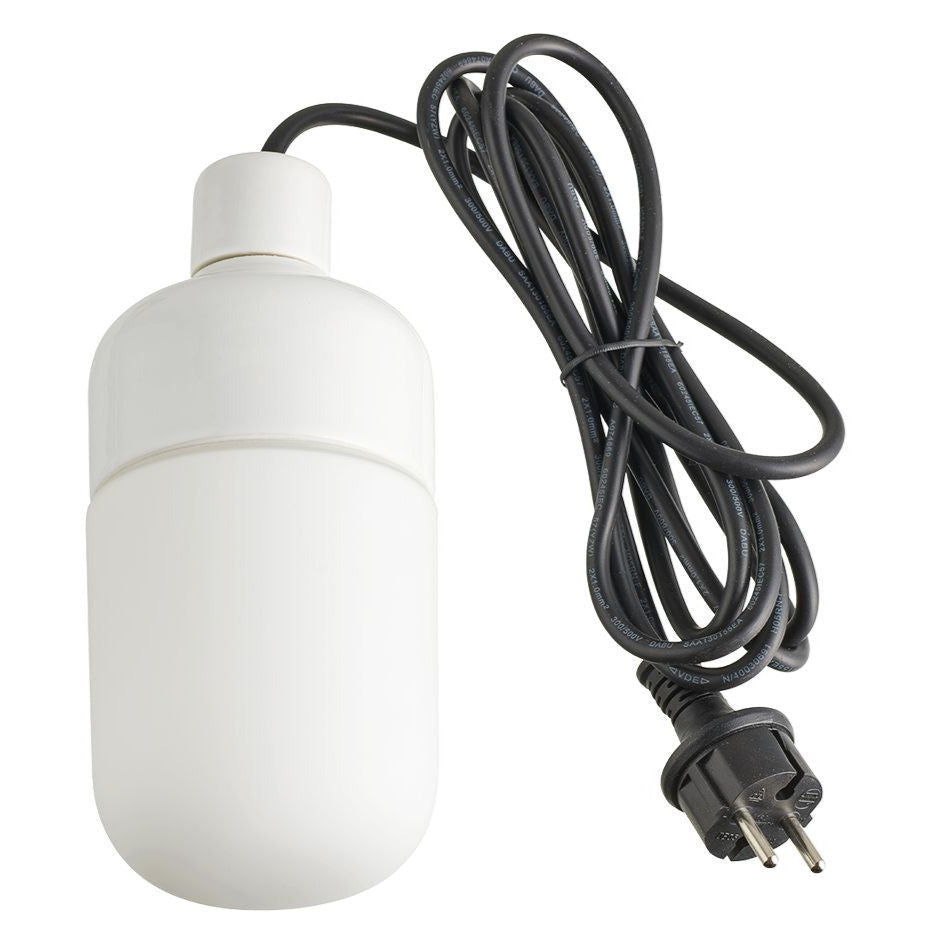 Ohm Pendelleuchte Porzellan 100/215 Outdoor weiss matt opal | Ifö Electric