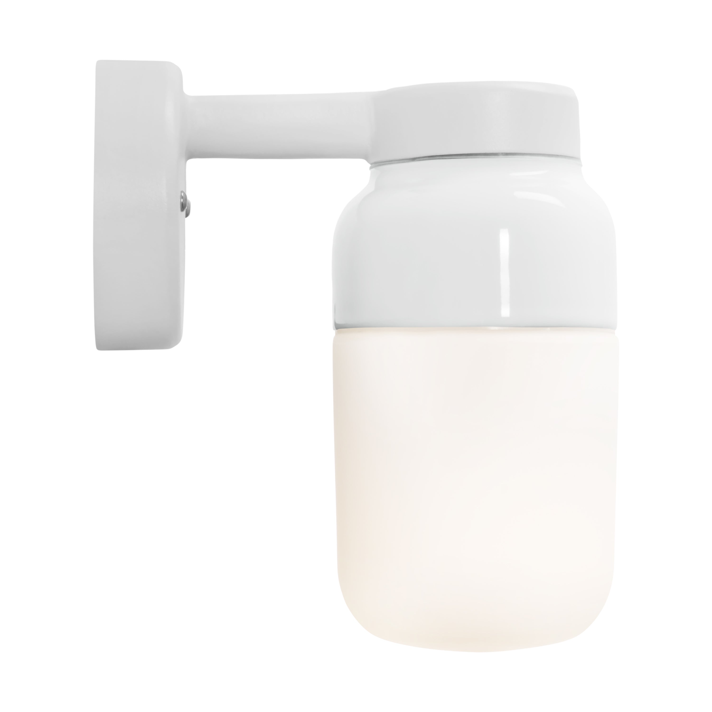 Ohm wall light 100/210 Ø84.5mm IP44 | Ifö Electric