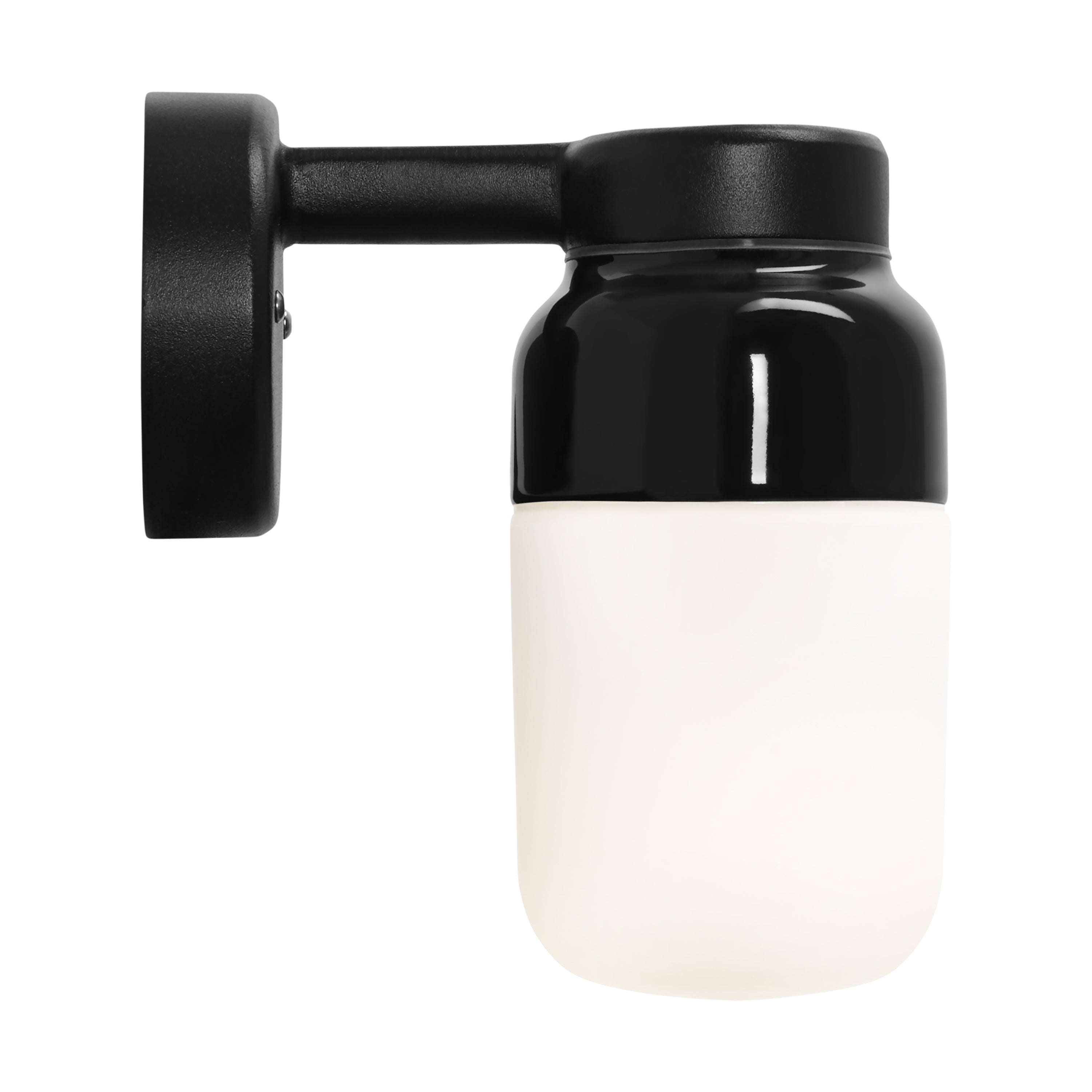 Ohm wall light 100/210 Ø84.5mm IP44 | Ifö Electric