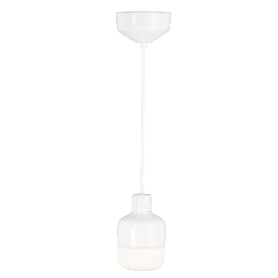 Ohm 100/155 Pendelleuchte Led 3000K weiss matt opal | Ifö Electric