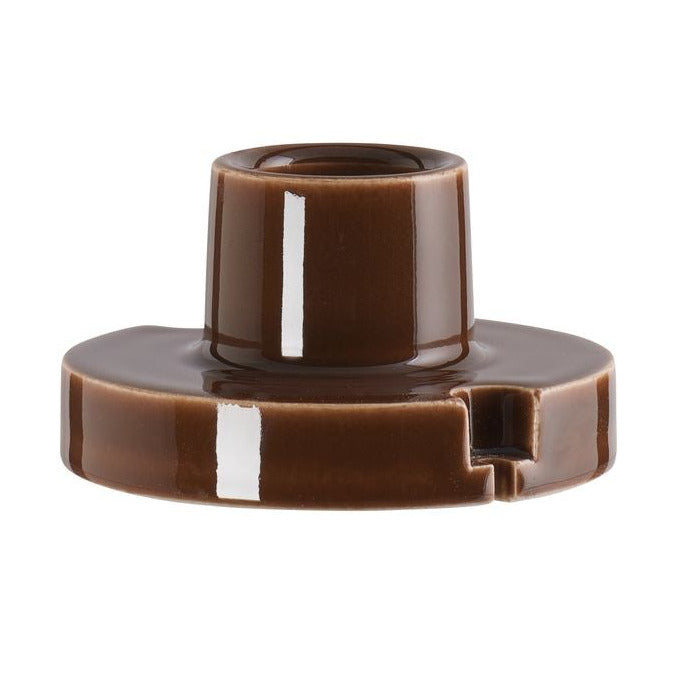 Ersatzteil Lampenfassung E27 mit Kabelanschluss für Opus 140 / Ohm 140 weiss glasiert | Ifö Electric Braun