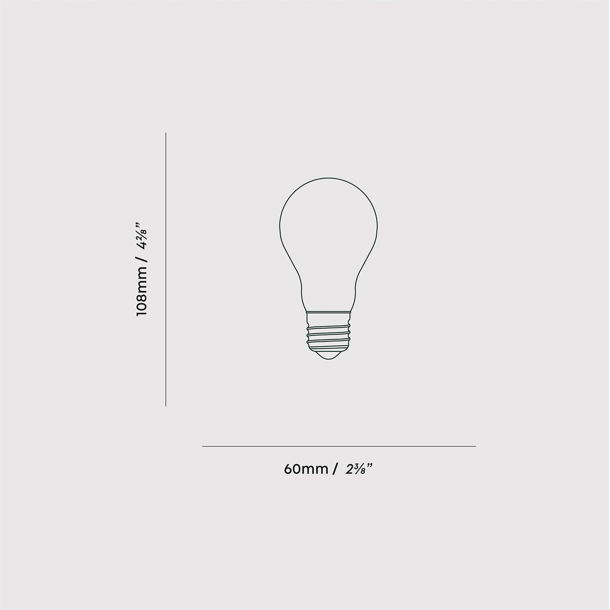 Globe E27 LED Bulb Dim to warm | Tala