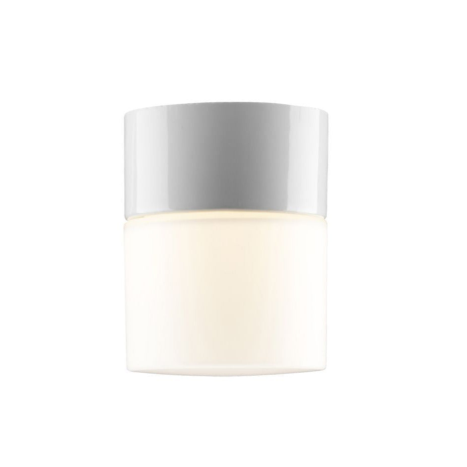 Opus 100/125 Led Porzellan Wand-/Deckenleuchte 3000K weiss matt opal | Ifö Electric